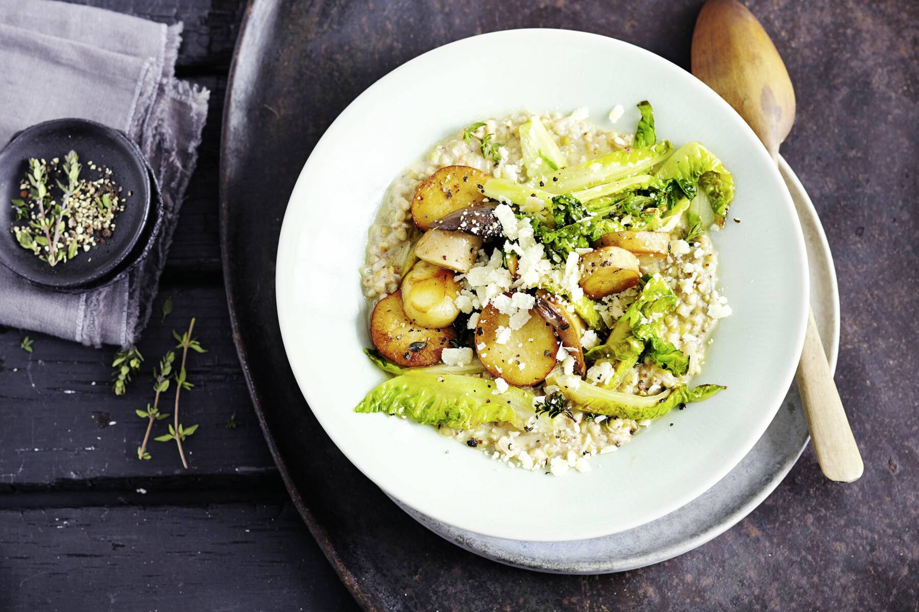 Buchweizen-Risotto mit Pilzen Rezept | Küchengötter