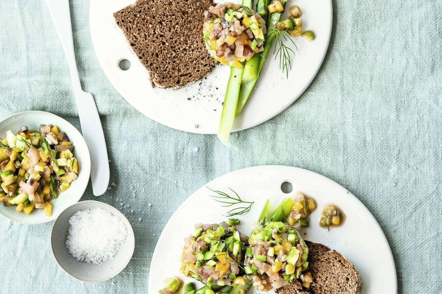 Matjes-Tartar mit Mango Rezept | Küchengötter Matjes-Tartar mit Mango Rezept | Küchengötter