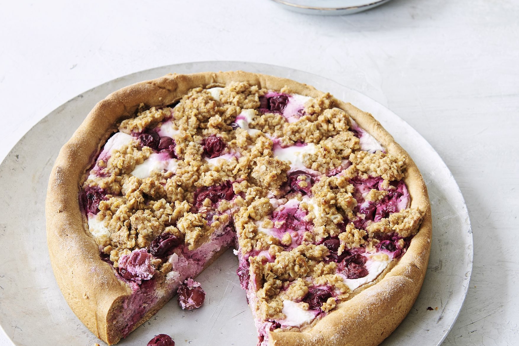 Zuckerfreier Kirsch-Quark-Kuchen Rezept | Küchengötter Zuckerfreier Kirsch-Quark-Kuchen Rezept | Küchengötter