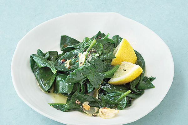 Spinat mit Knoblauch Rezept | Küchengötter Spinat mit Knoblauch Rezept | Küchengötter