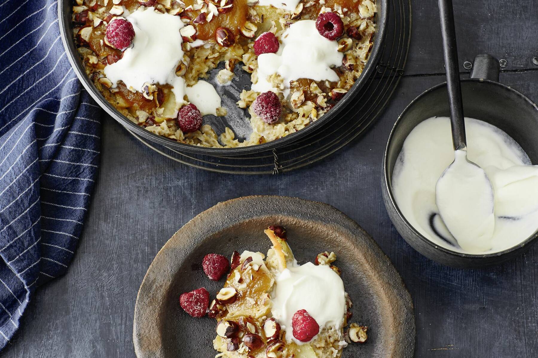 Gebackene Haferflocken Rezept