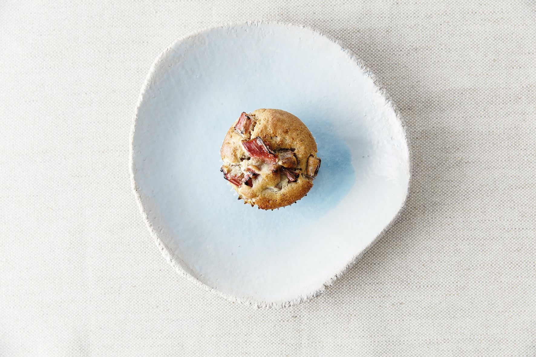 Vegane Rhabarber-Nuss-Muffins Rezept | Küchengötter