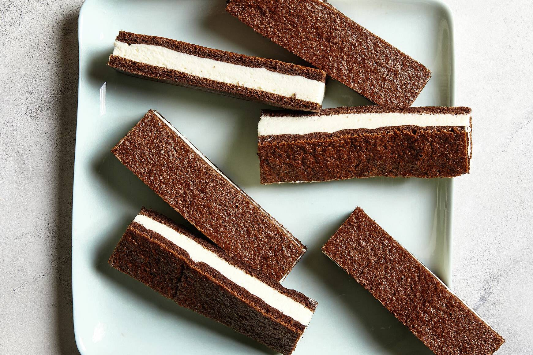 Zuckerfreie Creme-Schoko-Schnitten Rezept | Küchengötter