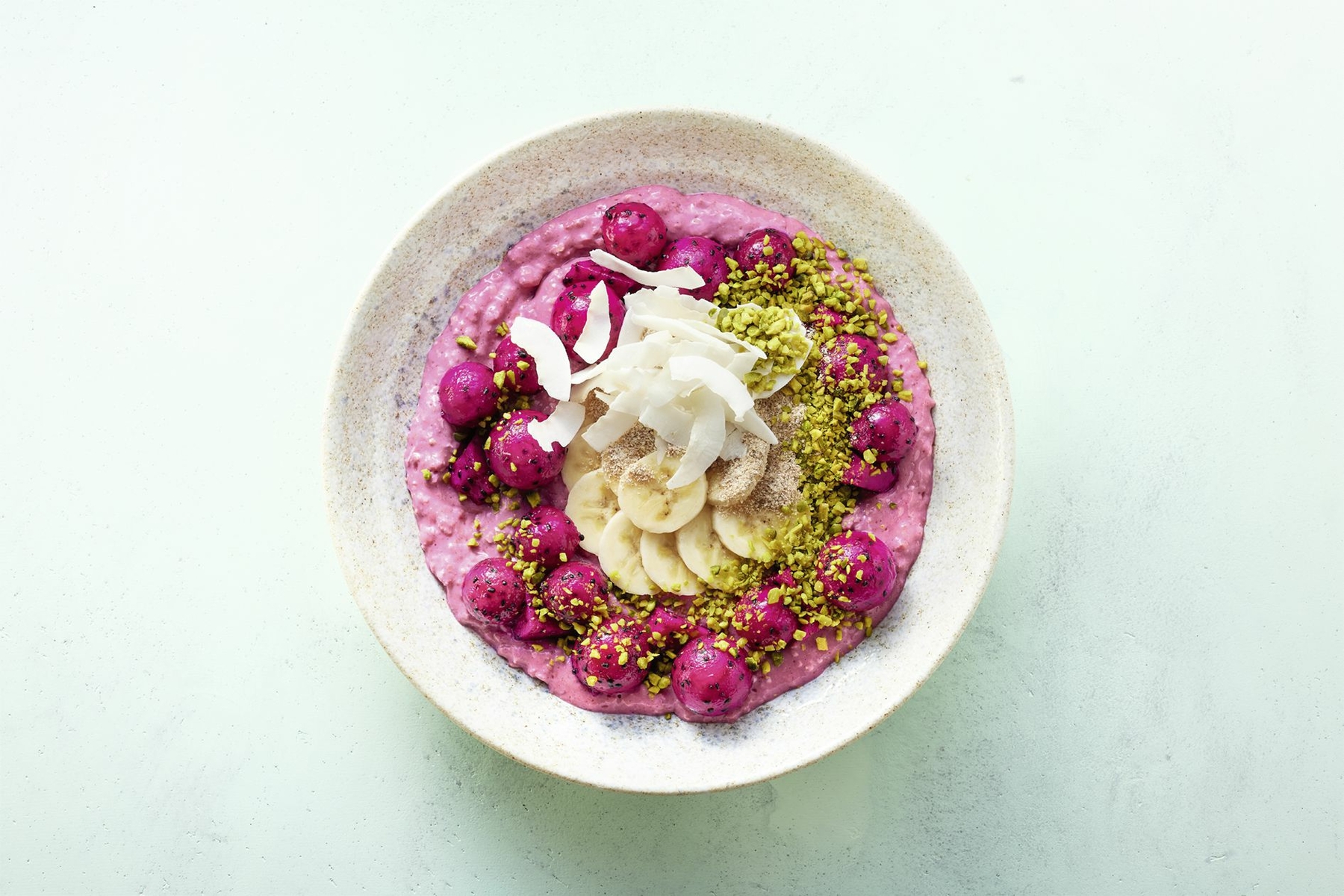 SmoothieBowl mit Tofu Rezept Küchengötter