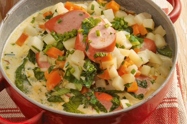 Grüne Kartoffelsuppe Rezept | Küchengötter