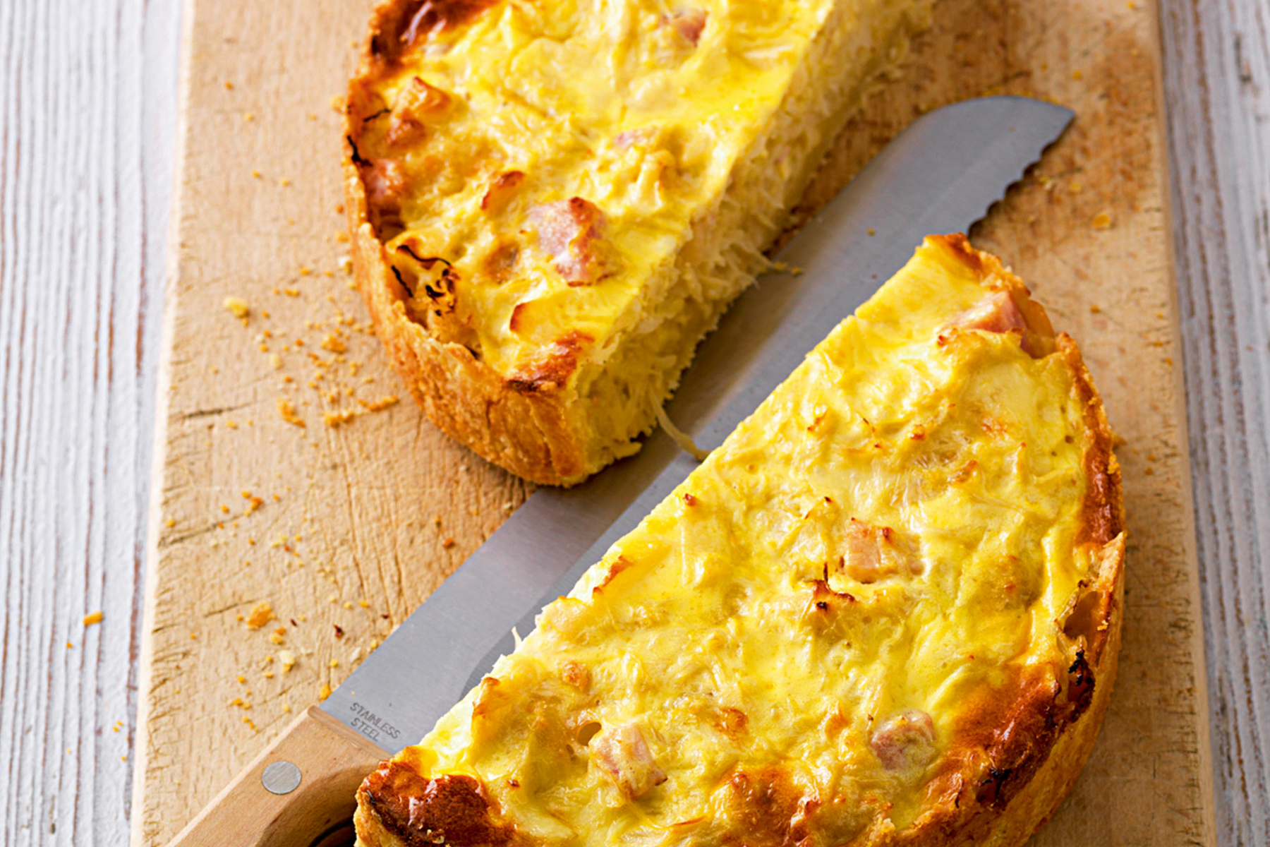 Krautquiche mit Apfel und Munsterkäse Rezept | Küchengötter Krautquiche mit Apfel und Munsterkäse Rezept | Küchengötter