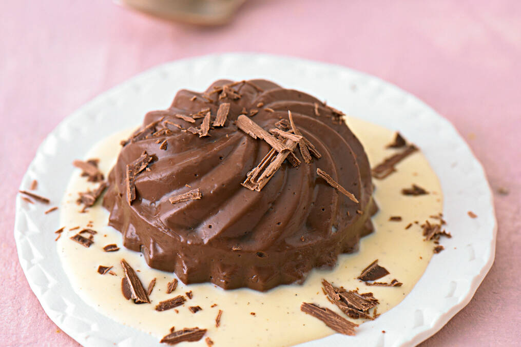 Schokoladenflammeri Rezept | Küchengötter Schokoladenflammeri Rezept | Küchengötter