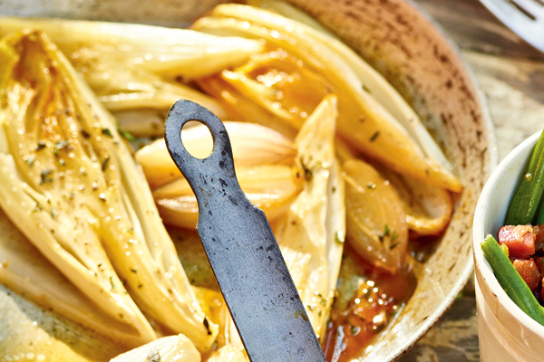 Rezept: Karamellisierter Chicorée