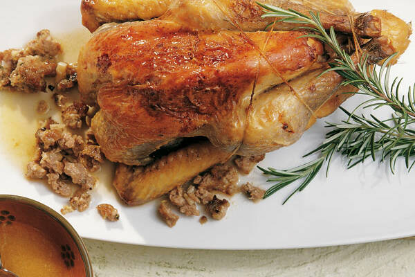 Gefülltes Perlhuhn Rezept | Küchengötter Gefülltes Perlhuhn Rezept | Küchengötter