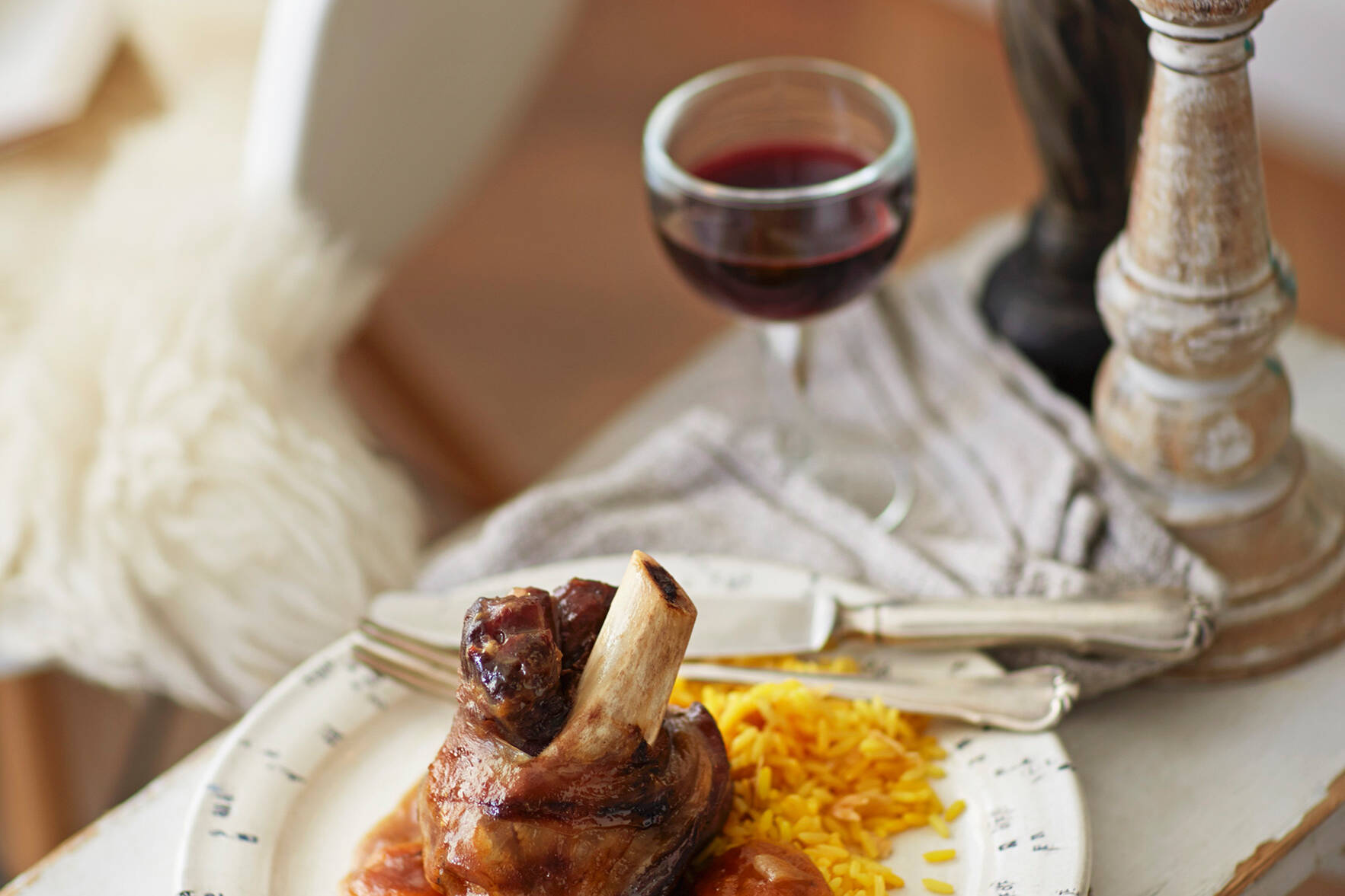 Geschmorte Lammhaxen mit Aprikosen Rezept | Küchengötter Geschmorte Lammhaxen mit Aprikosen Rezept | Küchengötter