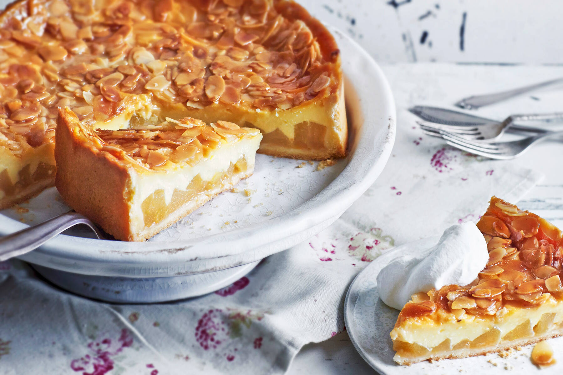 Florentiner Apfelkuchen Rezept | Küchengötter