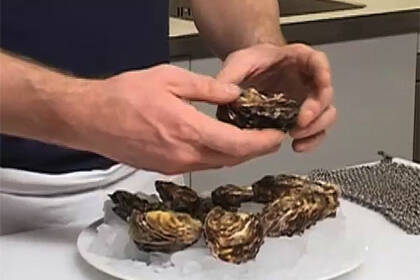 Austern richtig verzehrt