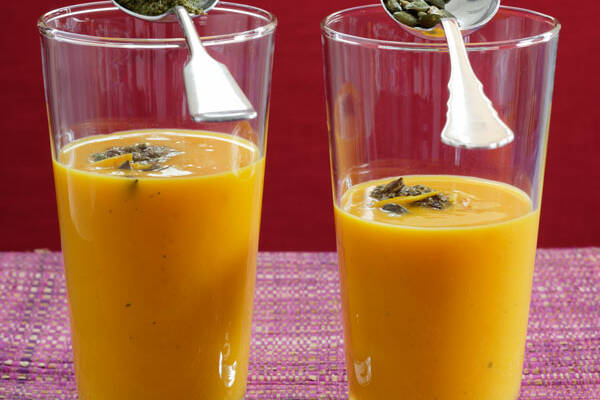 Kürbissuppe mit Orange Rezept | Küchengötter Kürbissuppe mit Orange Rezept | Küchengötter