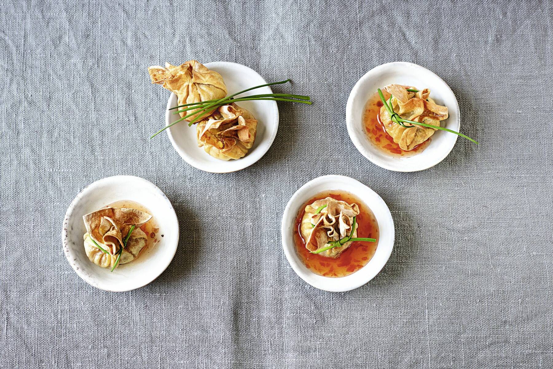 Wan Tans mit Hackfleisch – Heißluftfritteuse Rezept | Küchengötter Wan Tans mit Hackfleisch – Heißluftfritteuse Rezept | Küchengötter