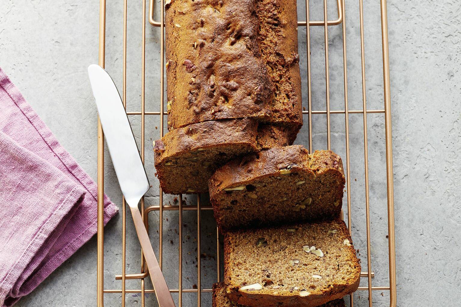 Bananen-Pekannuss-Brot Rezept | Küchengötter Bananen-Pekannuss-Brot Rezept | Küchengötter