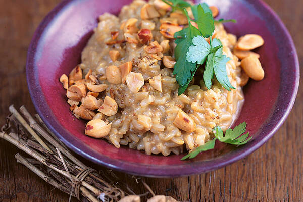 Low Carb Erdnuss-Reis Rezept | Küchengötter