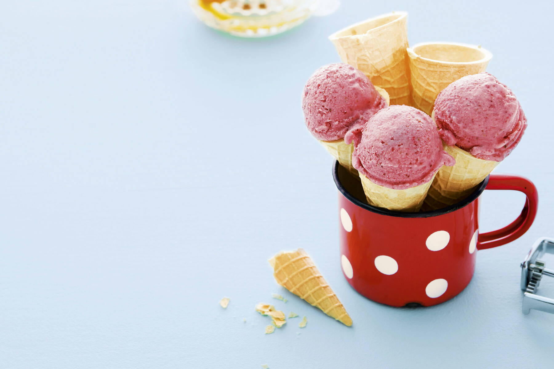 Schnelles Erdbeereis mit Mascarpone Rezept | Küchengötter Schnelles Erdbeereis mit Mascarpone Rezept | Küchengötter