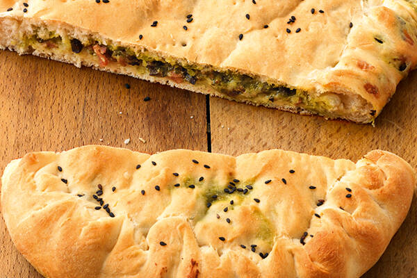 Gefülltes Fladenbrot Rezept | Küchengötter