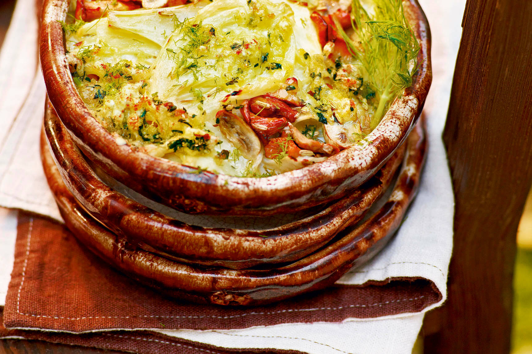 Fenchelgratin mit Champignons Rezept | Küchengötter Fenchelgratin mit Champignons Rezept | Küchengötter