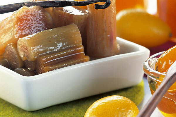 Rhabarberkompott aus dem Ofen Rezept | Küchengötter Rhabarberkompott aus dem Ofen Rezept | Küchengötter