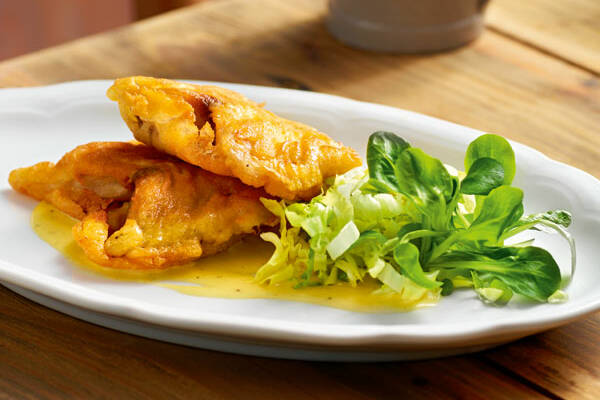 Backner karpfen im bierteig mit salat rezept Backner Karpfen im Bierteig mit Salat Rezept | Küchengötter
