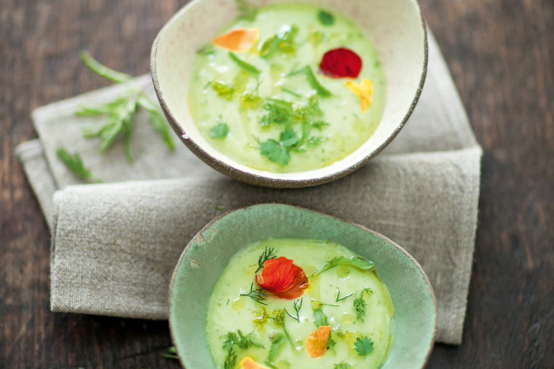 Gurken-Avocado-Süppchen Rezept | Küchengötter Gurken-Avocado-Süppchen Rezept | Küchengötter