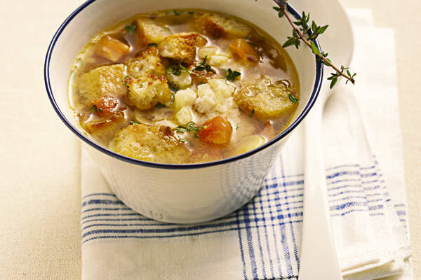 Brotsuppe mit Tomaten und Käse Rezept | Küchengötter Brotsuppe mit Tomaten und Käse Rezept | Küchengötter