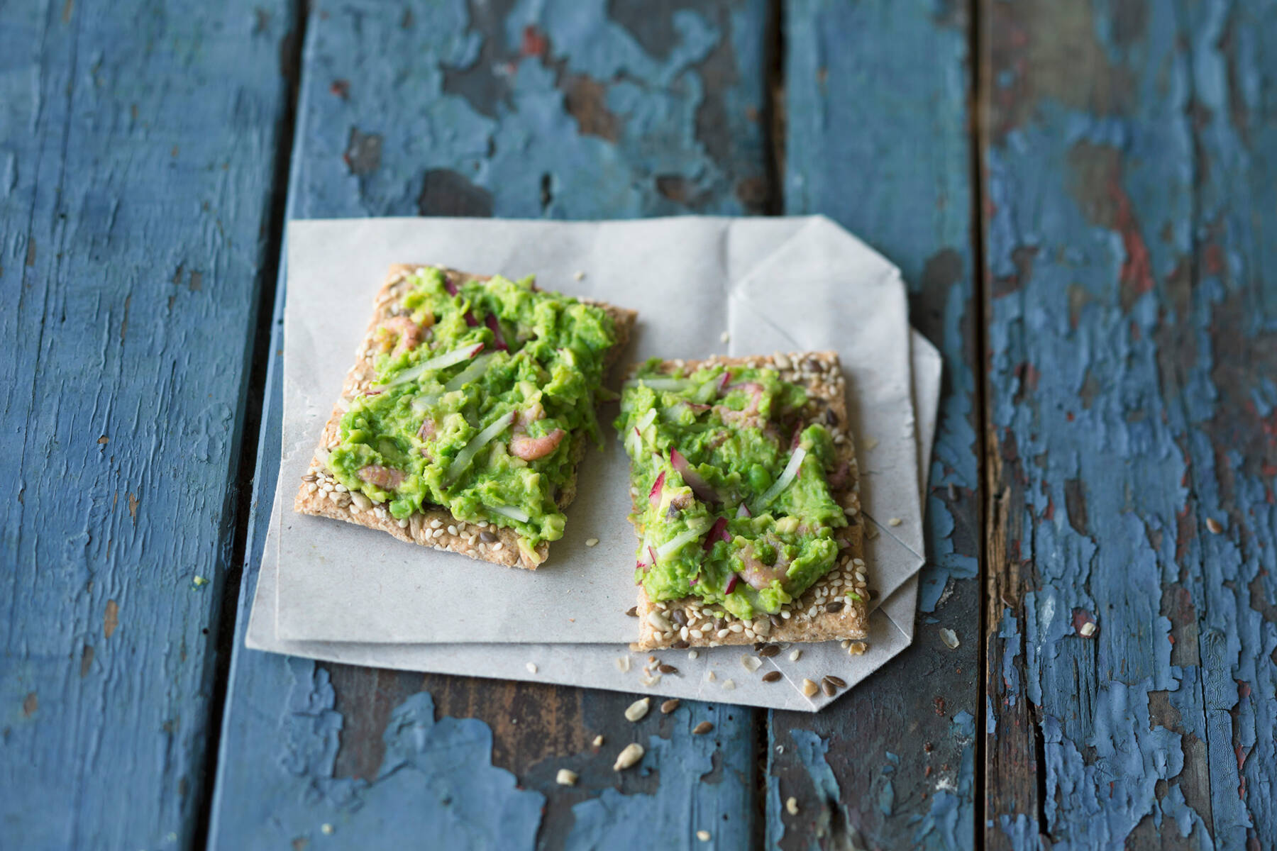 Avocado-Krabben-Radieschen-Aufstrich Rezept | Küchengötter Avocado-Krabben-Radieschen-Aufstrich Rezept | Küchengötter