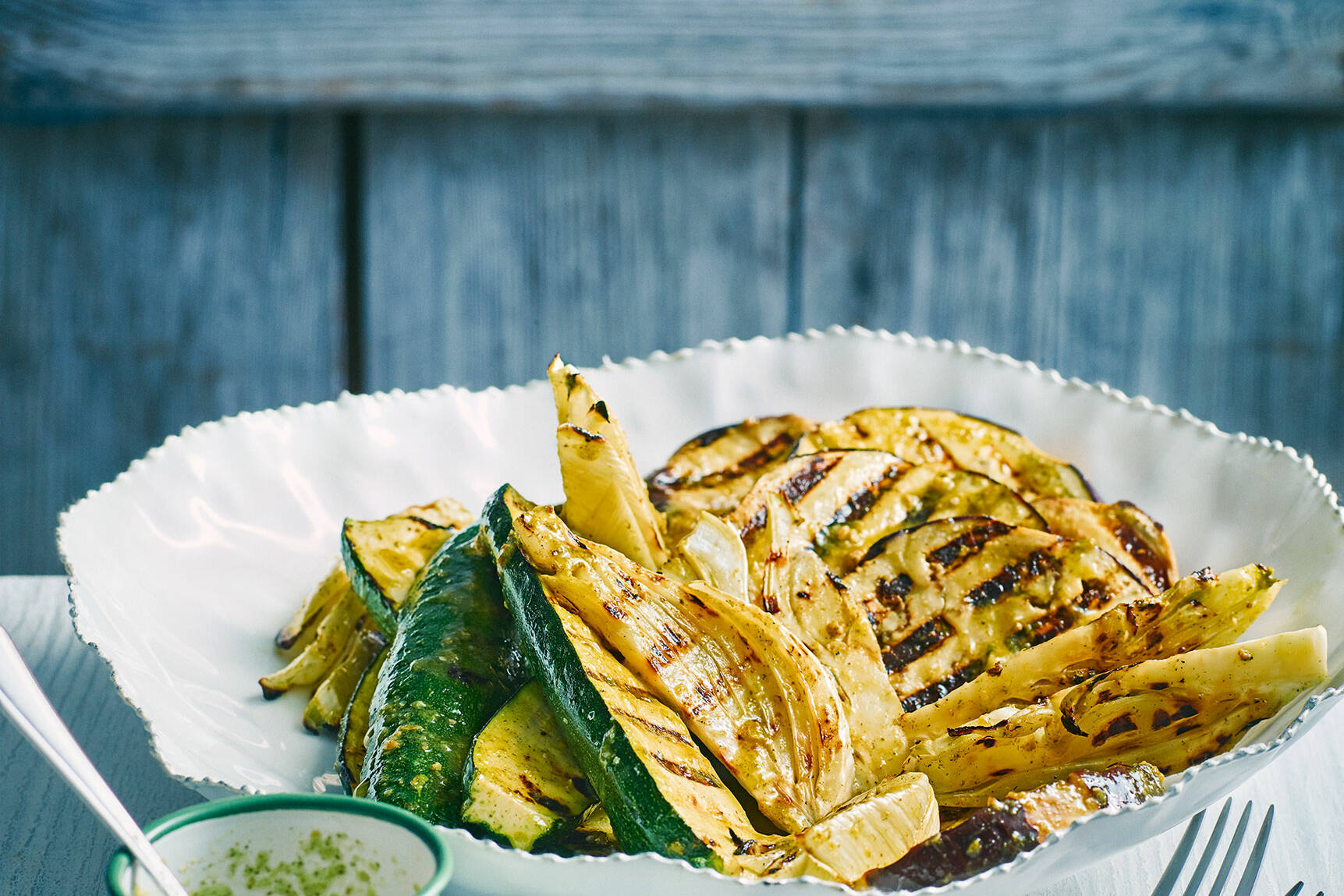 Grillgemüse mit Zitronenöl Rezept | Küchengötter Grillgemüse mit Zitronenöl Rezept | Küchengötter