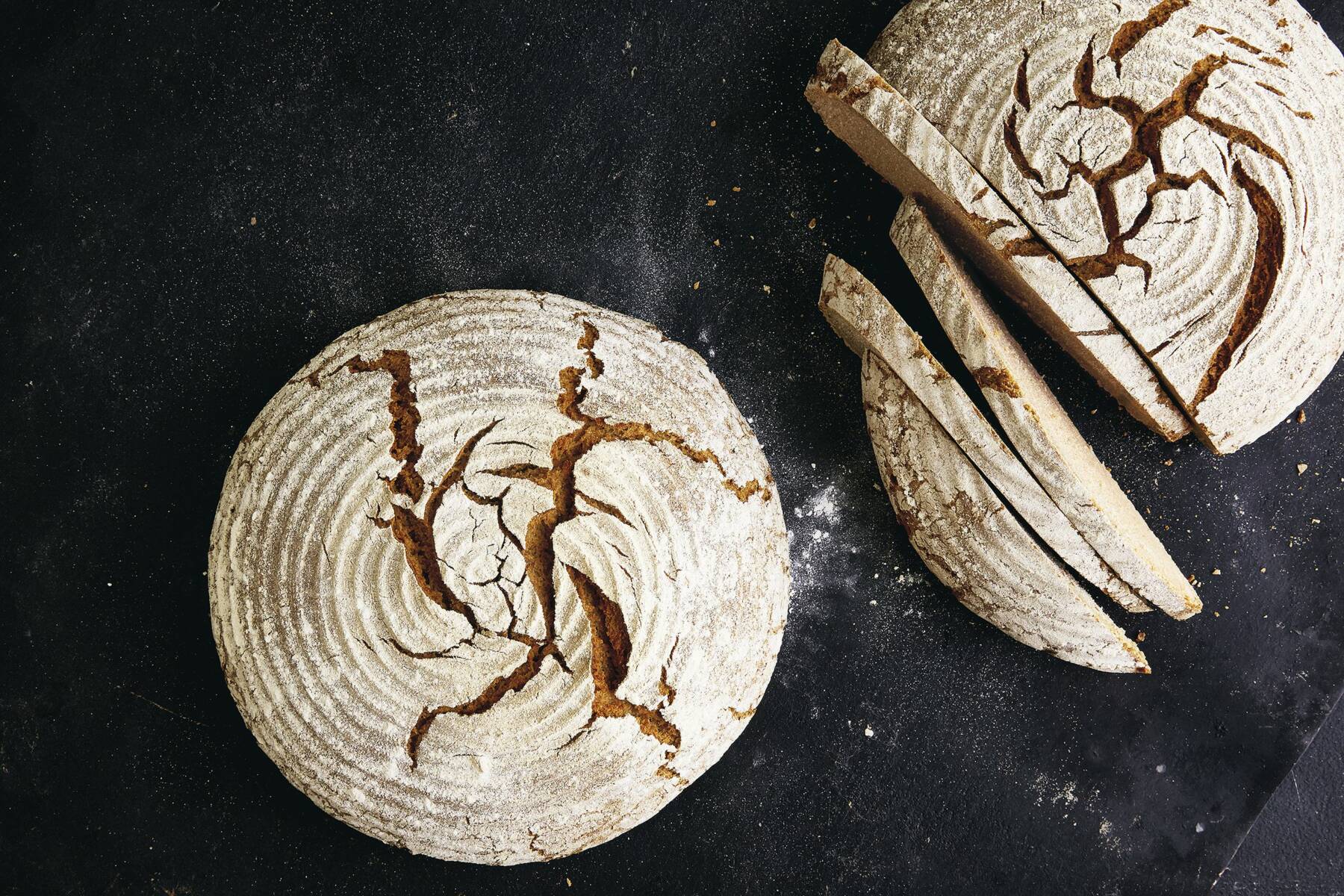 Reines Roggen-Sauerteigbrot Grundrezept Rezept | Küchengötter Reines Roggen-Sauerteigbrot Grundrezept Rezept | Küchengötter