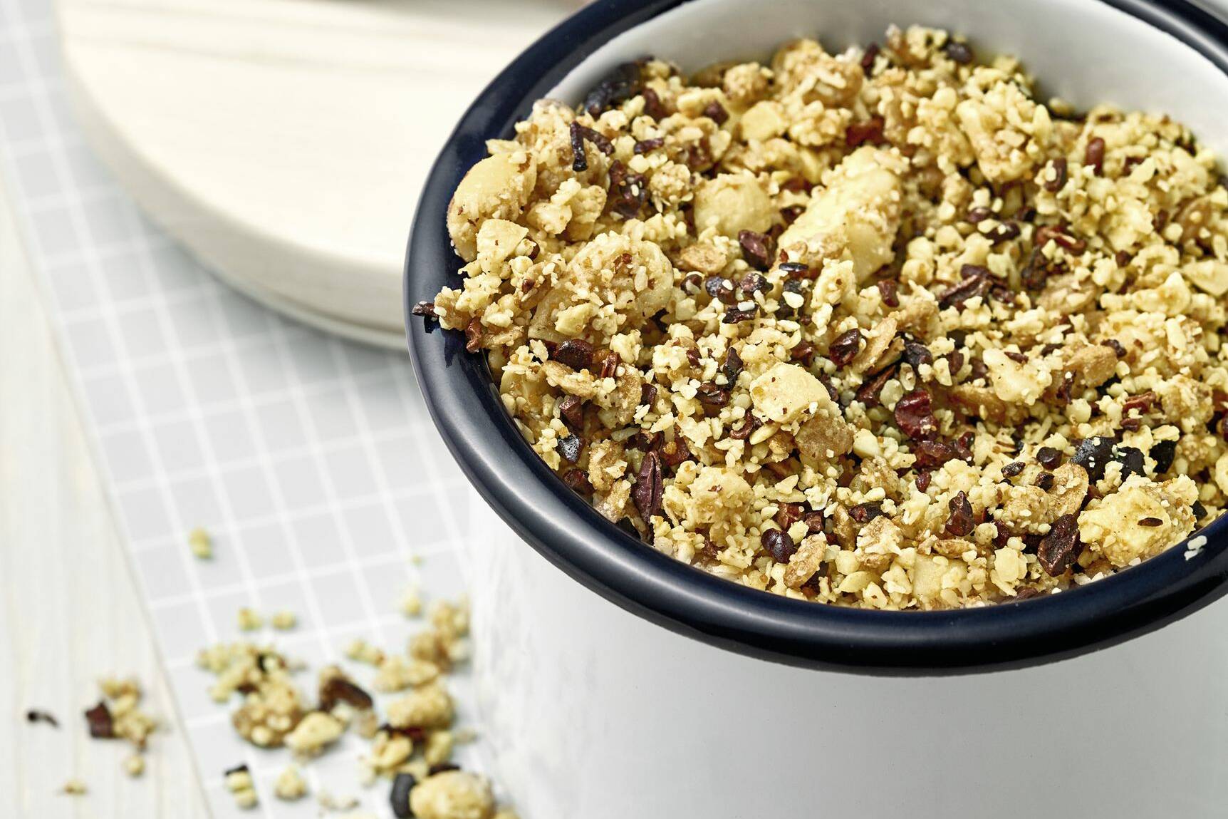 SuperNutsGranola Rezept für den Thermomix Küchengötter