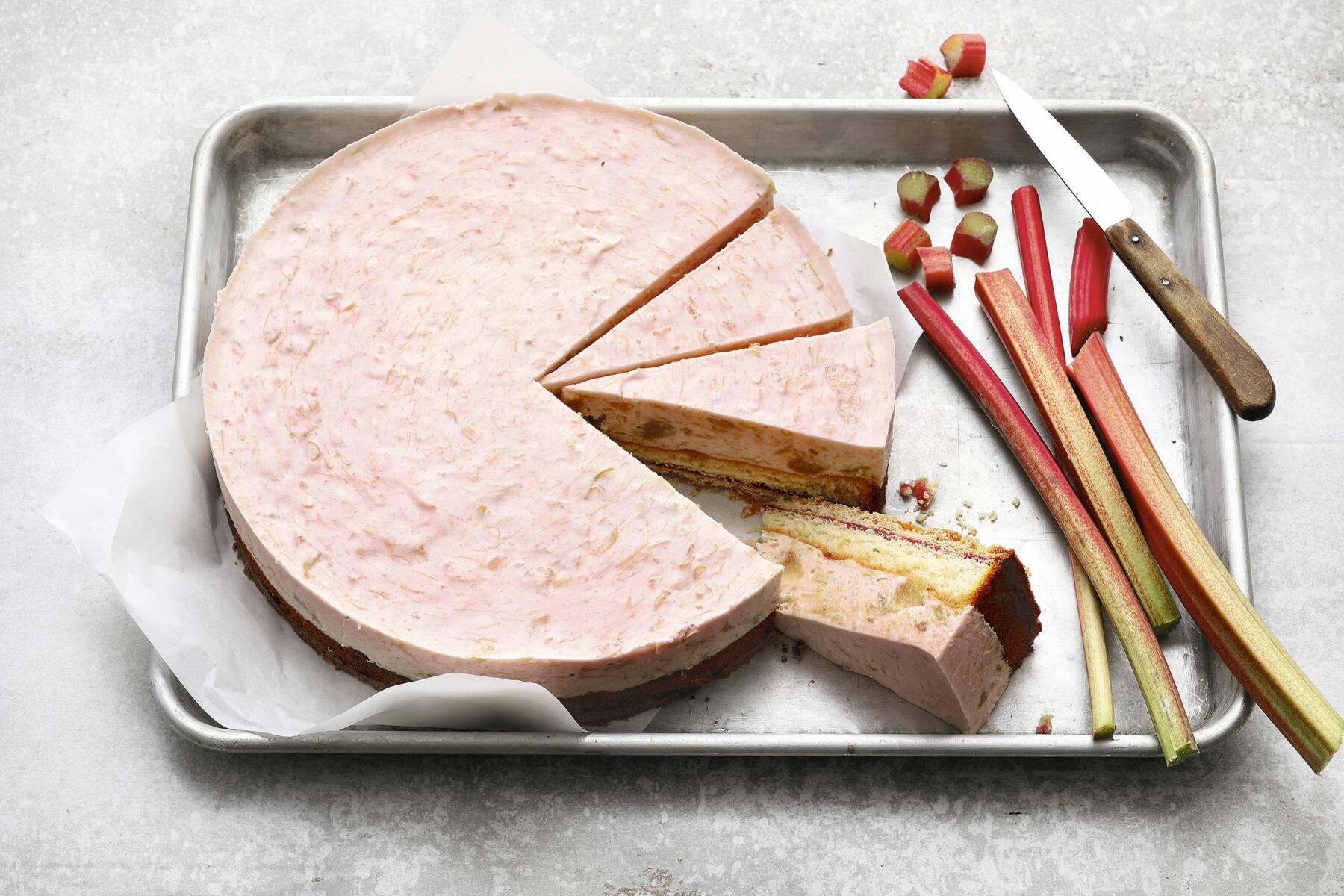 Rhabarbertorte mit Mürbeteig Rezept | Küchengötter Rhabarbertorte mit Mürbeteig Rezept | Küchengötter