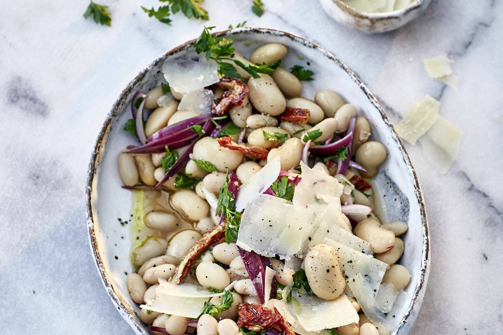 Weiße-Bohnen-Salat Rezept | Küchengötter