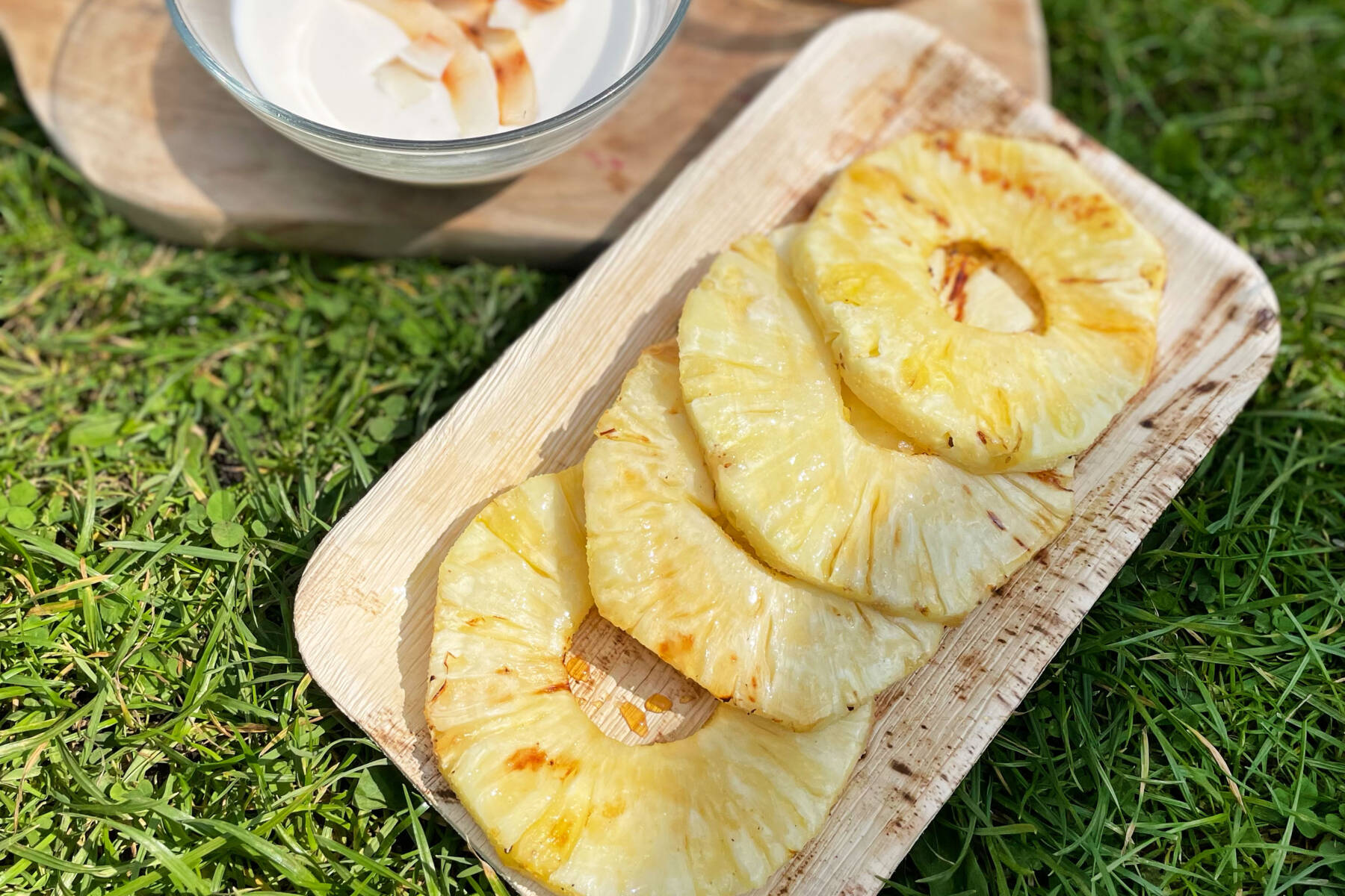 Einfache gegrillte Ananas Rezept | Küchengötter