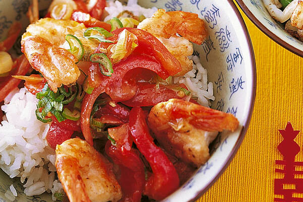 Garnelen in Tomatensauce Rezept | Küchengötter