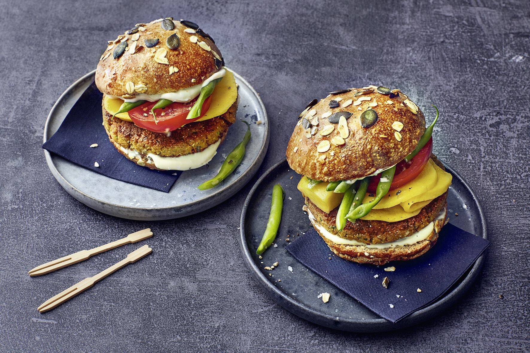 TempehBurger Rezept Küchengötter