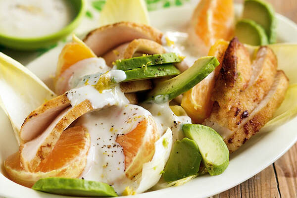 Hähnchen-Avocado-Salat Rezept | Küchengötter Hähnchen-Avocado-Salat Rezept | Küchengötter