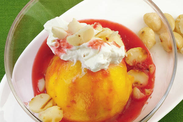 Pfirsich Melba »reloaded« Rezept | Küchengötter Pfirsich Melba »reloaded« Rezept | Küchengötter