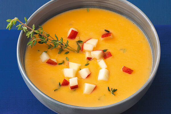 Pikante Süßkartoffel-Apfel-Suppe Rezept | Küchengötter