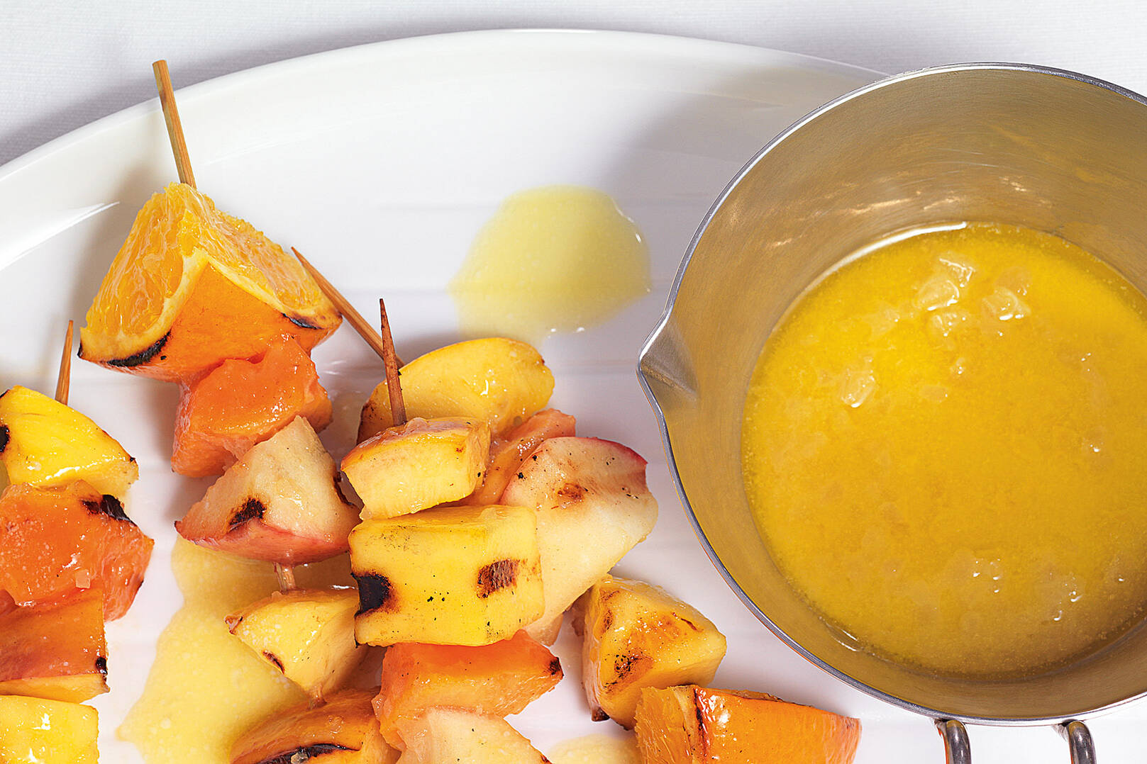 Obstspiesse Mit Ingwerbutter Rezept Kuchengotter Obstspiesse Mit Ingwerbutter Rezept Kuchengotter