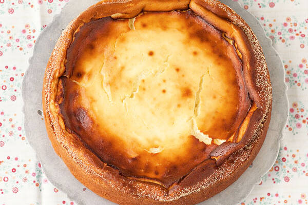 Saftiger Käsekuchen ohne Boden Rezept | Küchengötter