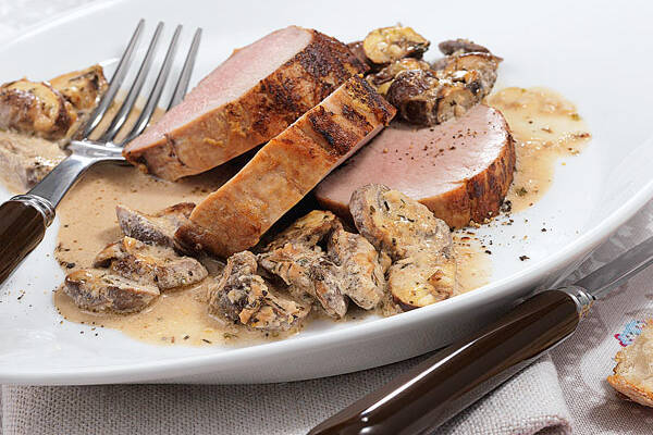 Schweinefilet Mit Pilzen Und KräUtersauce - Rezepte Suchen Schweinefilet Mit Pilzen Und KräUtersauce - Rezepte Suchen