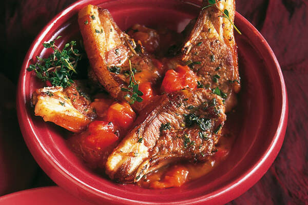 Lammkotelett in Tomatensauce Rezept | Küchengötter Lammkotelett in Tomatensauce Rezept | Küchengötter