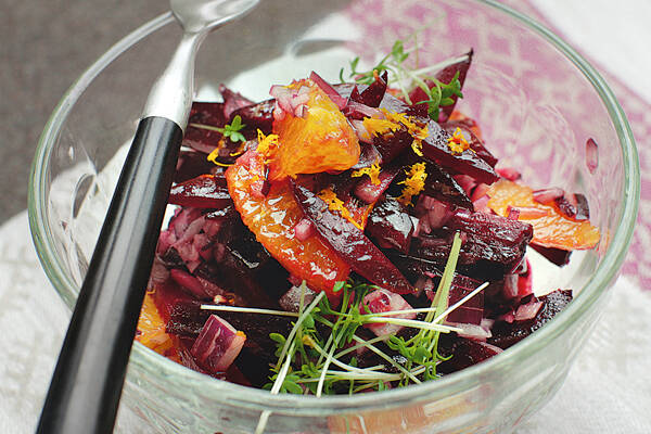 Rote-Bete-Orangen-Salat Rezept | Küchengötter