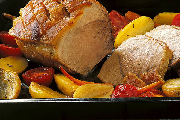 Schweinebraten Mit Gemüse — Rezepte Suchen Schweinebraten Mit Gemüse — Rezepte Suchen