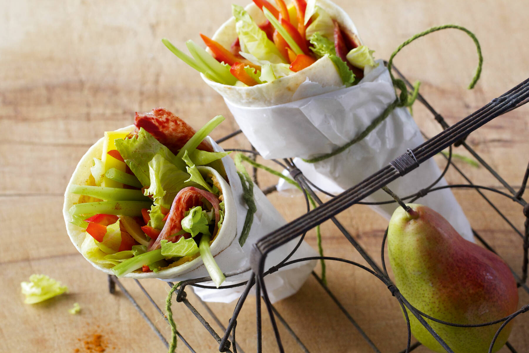 Wraps mit Corned Beef Rezept | Küchengötter Wraps mit Corned Beef Rezept | Küchengötter