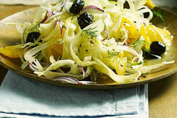 Fenchelsalat mit Orangen Rezept | Küchengötter Fenchelsalat mit Orangen Rezept | Küchengötter