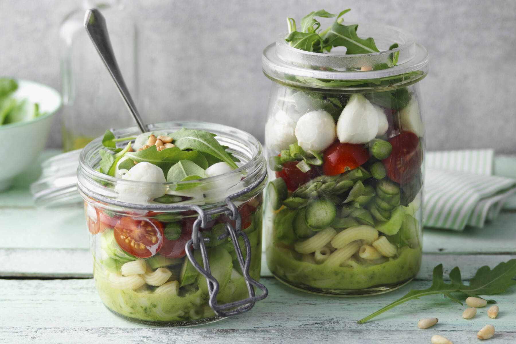 Grüner Spargel-Nudel-Salat Rezept | Küchengötter Grüner Spargel-Nudel-Salat Rezept | Küchengötter