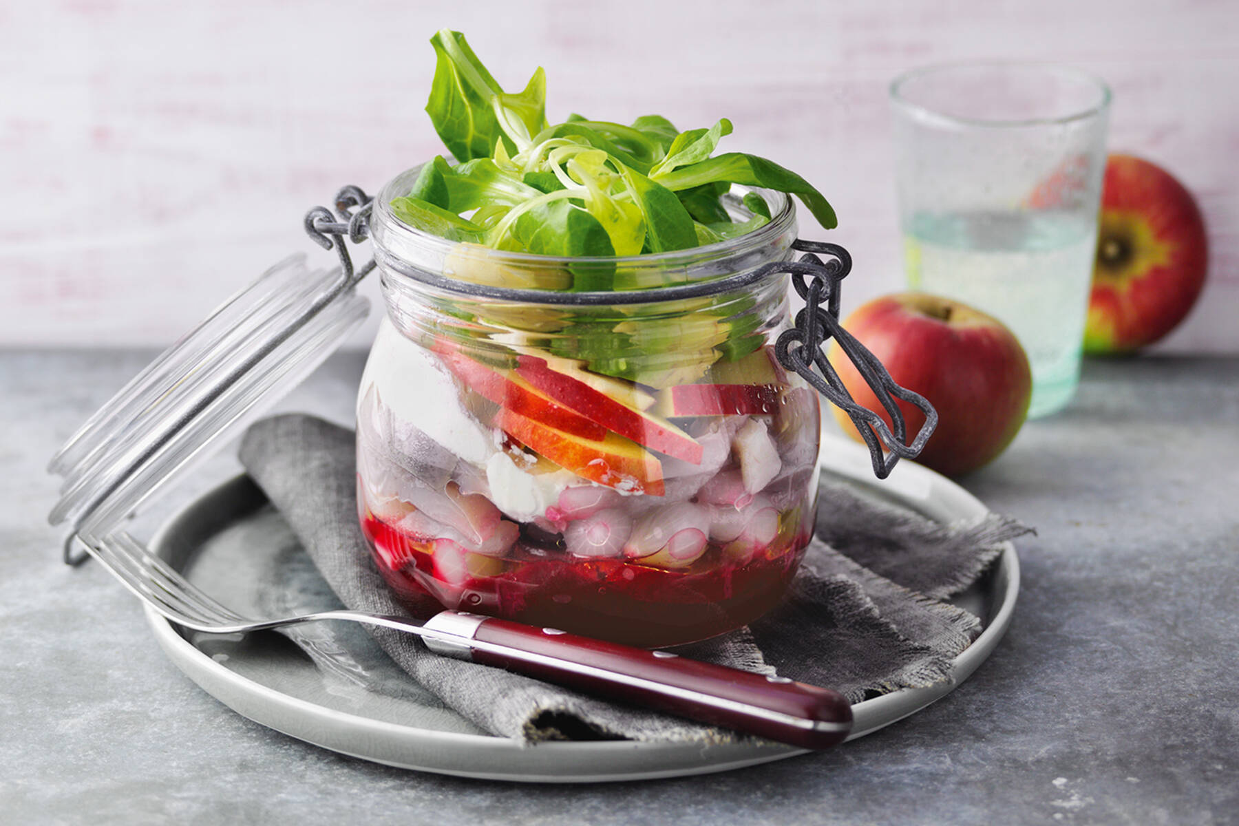 Matjessalat mit Roter Bete Rezept | Küchengötter