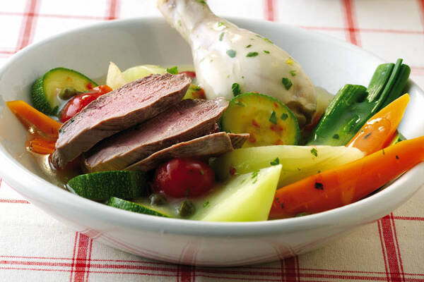 Bollito misto mit Kartoffelsauce